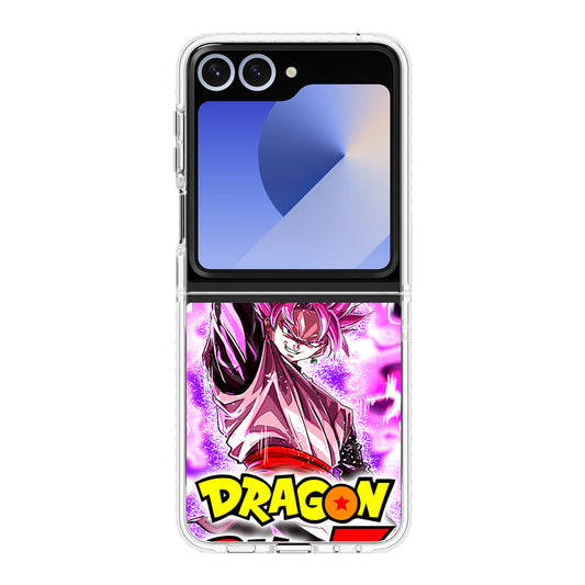 Dragon Ball Z Son Goku Black Rose Saiyan Samsung Galaxy Z Flip 6 Case