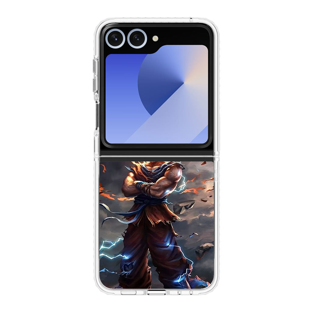 Evil Goku Samsung Galaxy Z Flip 6 Case