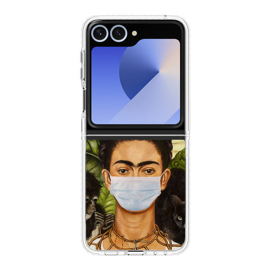 Frida Kahlo Wear Mask Samsung Galaxy Z Flip 6 Case