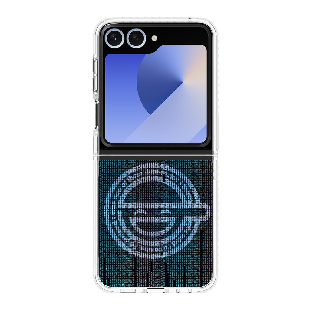 Ghost In The Shell Laughing Man Samsung Galaxy Z Flip 6 Case