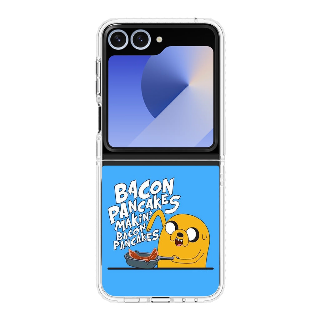 Jake Bacon Pancakes Samsung Galaxy Z Flip 6 Case