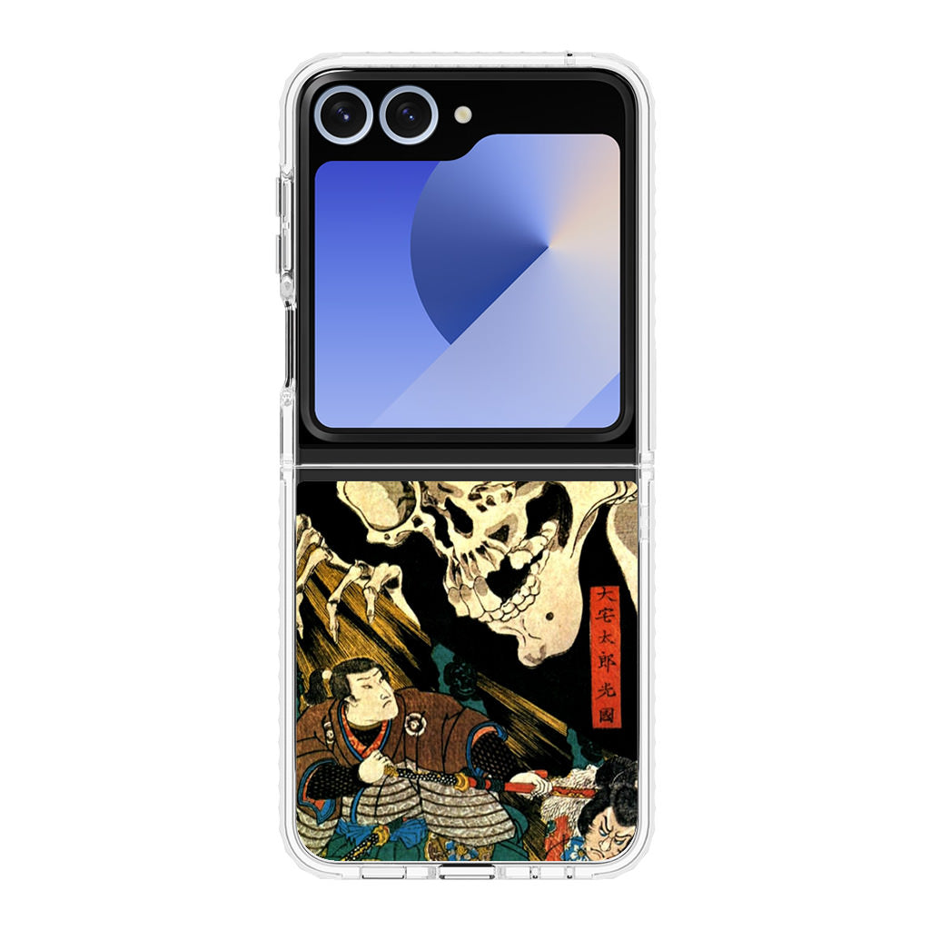 Japanese Samurai Artistic Samsung Galaxy Z Flip 6 Case