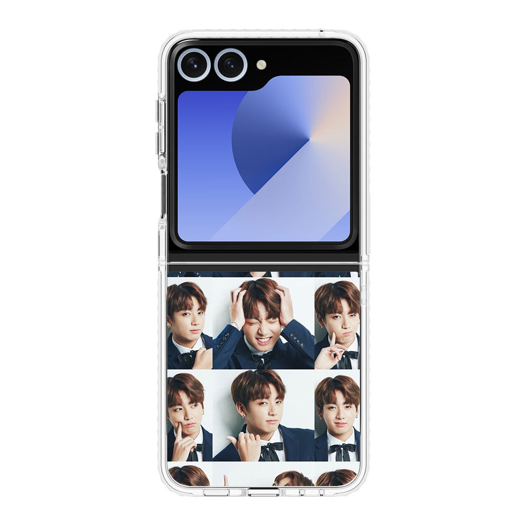 Jungkook Collage Samsung Galaxy Z Flip 6 Case