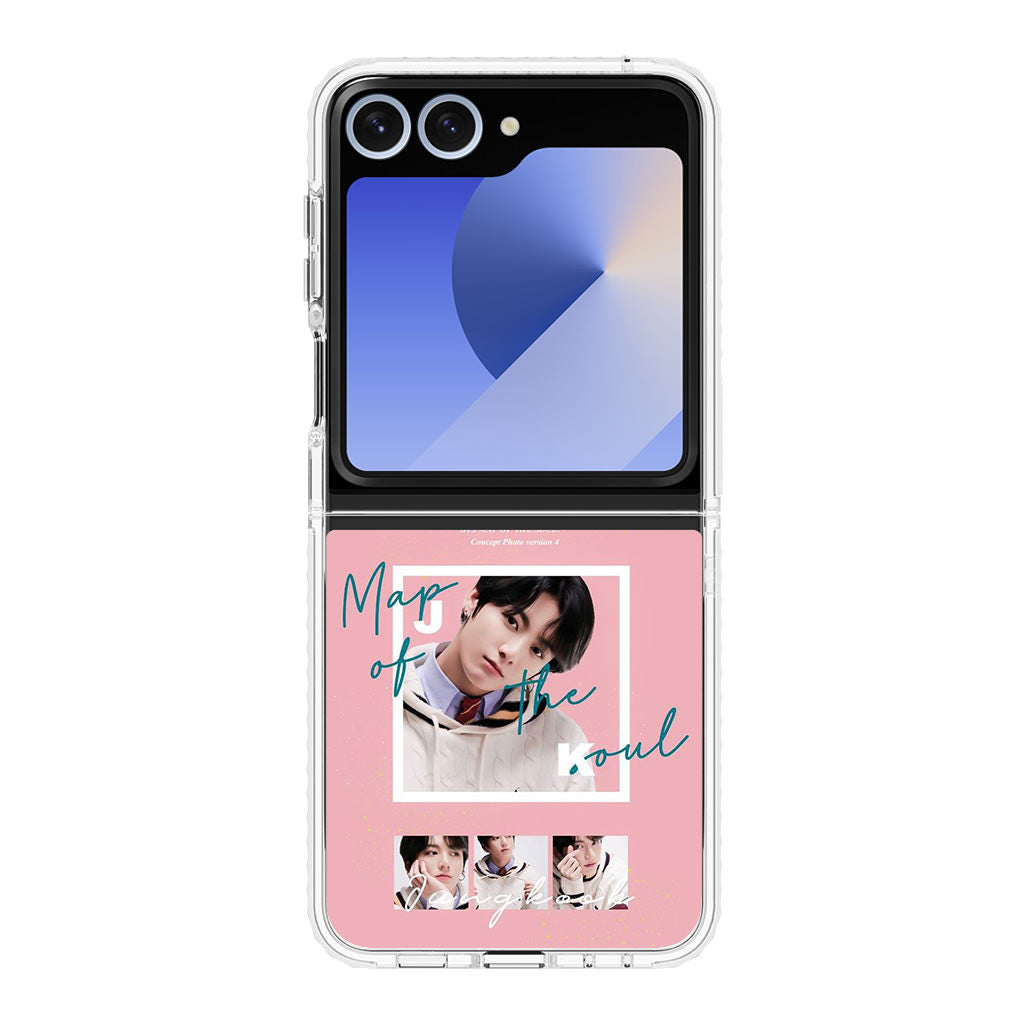 Jungkook Map Of The Soul BTS Samsung Galaxy Z Flip 6 Case