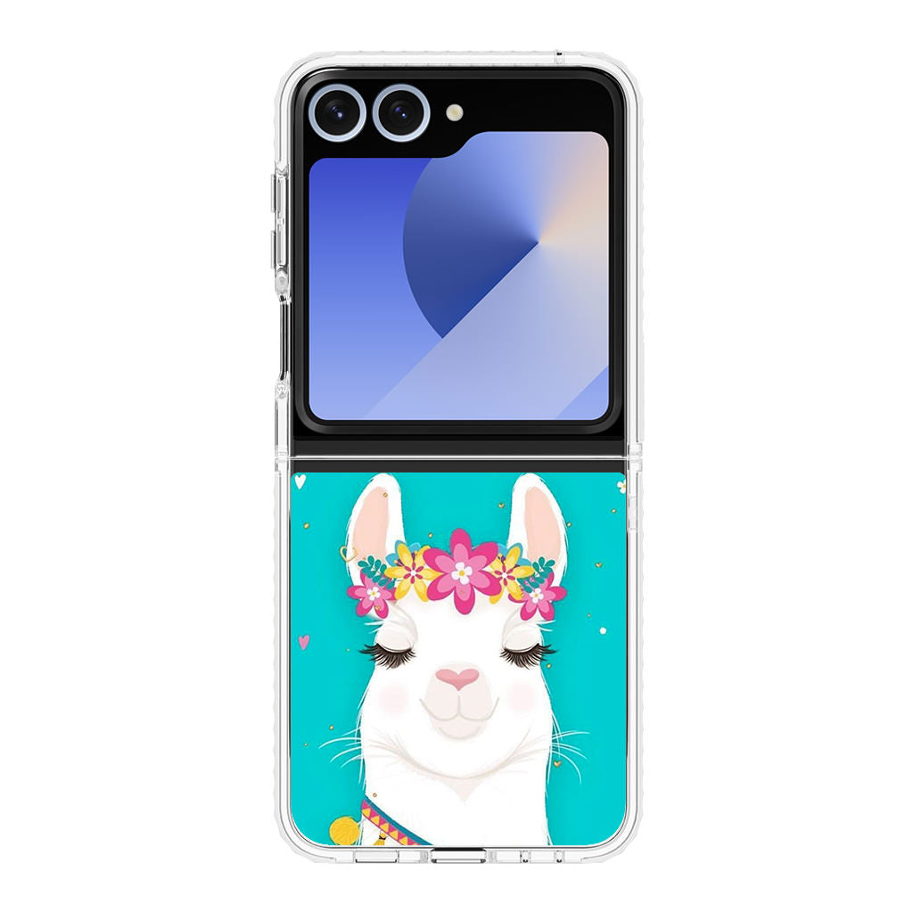 Llama Art Samsung Galaxy Z Flip 6 Case