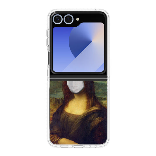 Monalisa In Pandemic Samsung Galaxy Z Flip 6 Case