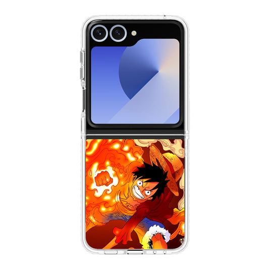 One Piece Luffy Red Hawk Samsung Galaxy Z Flip 6 Case