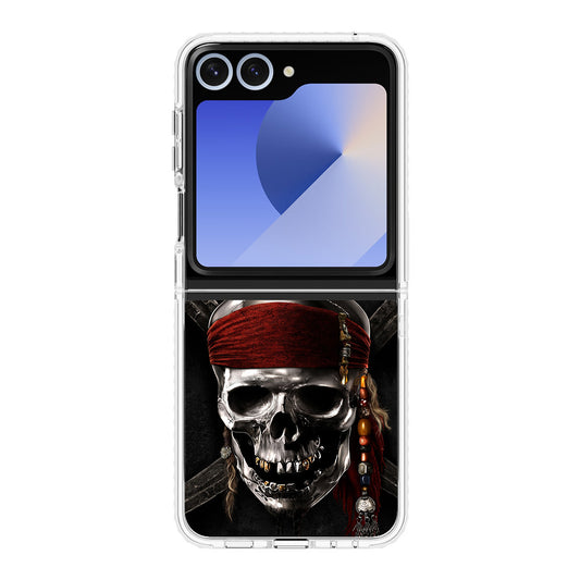 Pirates Of Carribean Skull Samsung Galaxy Z Flip 6 Case