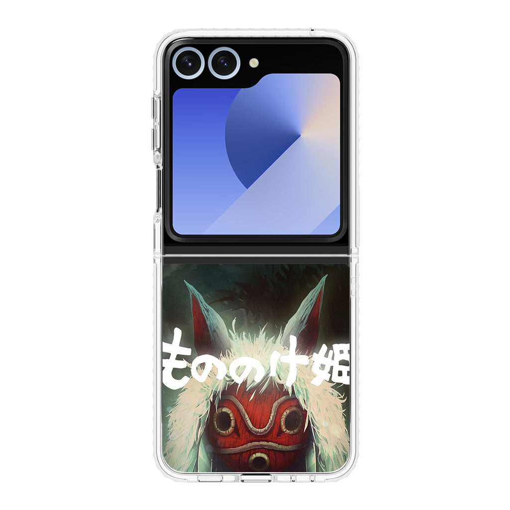 Princess Mononoke Mask Samsung Galaxy Z Flip 6 Case