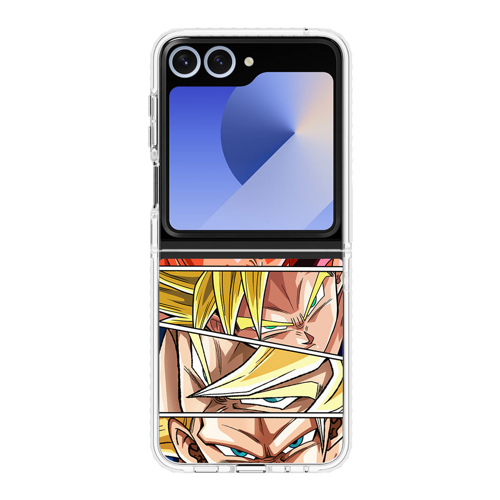 Son Goku Forms Samsung Galaxy Z Flip 6 Case