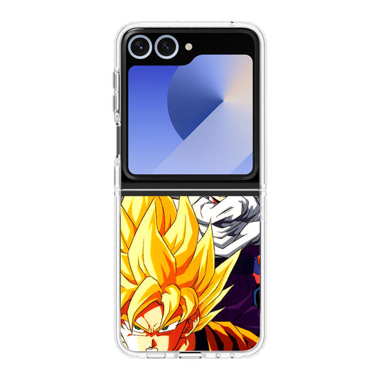 Super Saiyan Goku And Gohan Samsung Galaxy Z Flip 6 Case