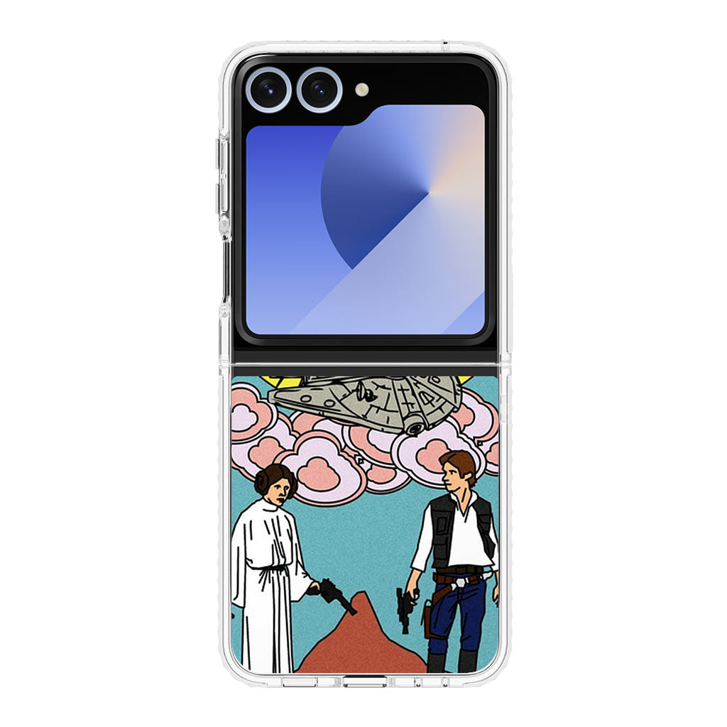 The Lovers Tarot Card Samsung Galaxy Z Flip 6 Case