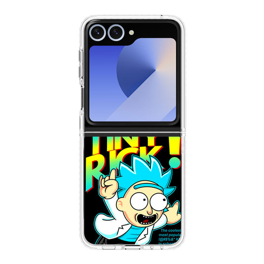 Tiny Rick Let Me Out Samsung Galaxy Z Flip 6 Case