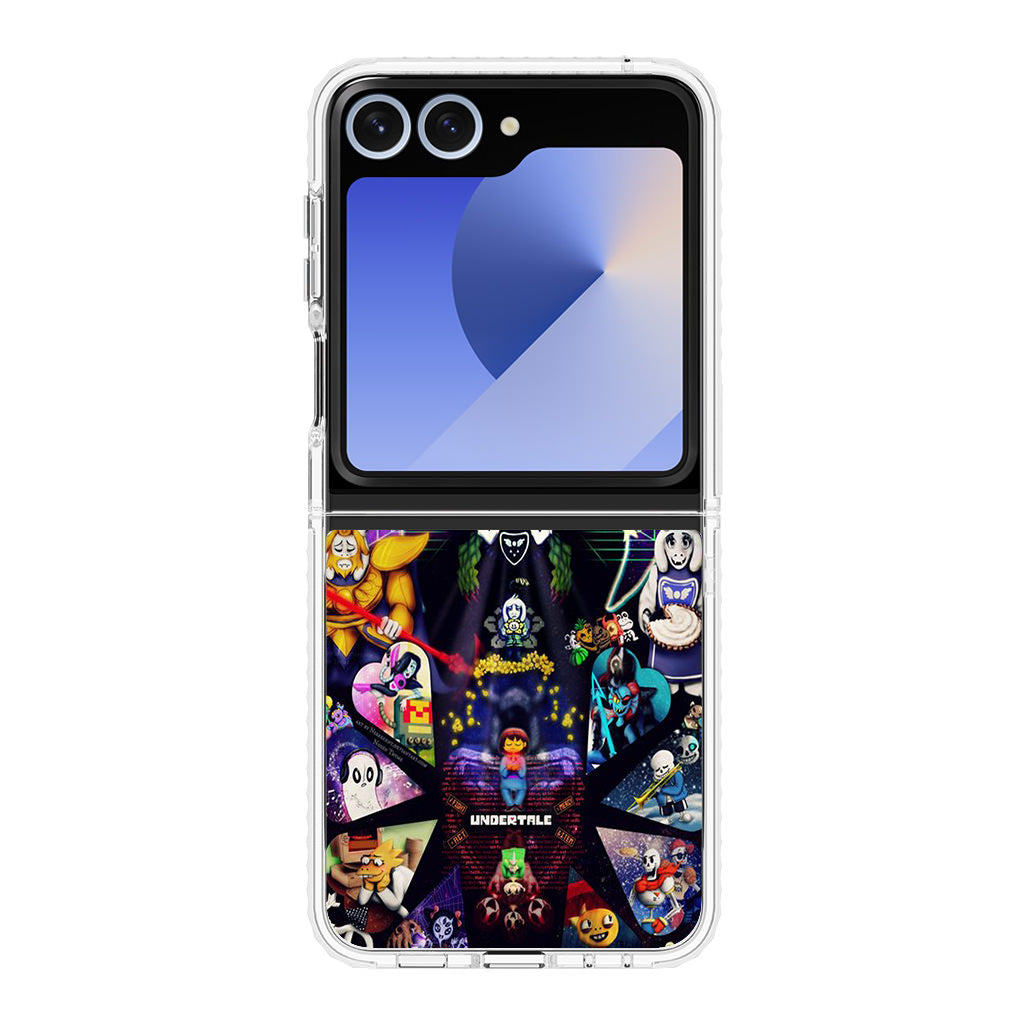 Undertale All Characters Samsung Galaxy Z Flip 6 Case