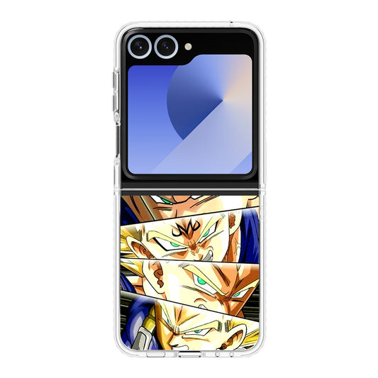 Vegeta Forms Samsung Galaxy Z Flip 6 Case