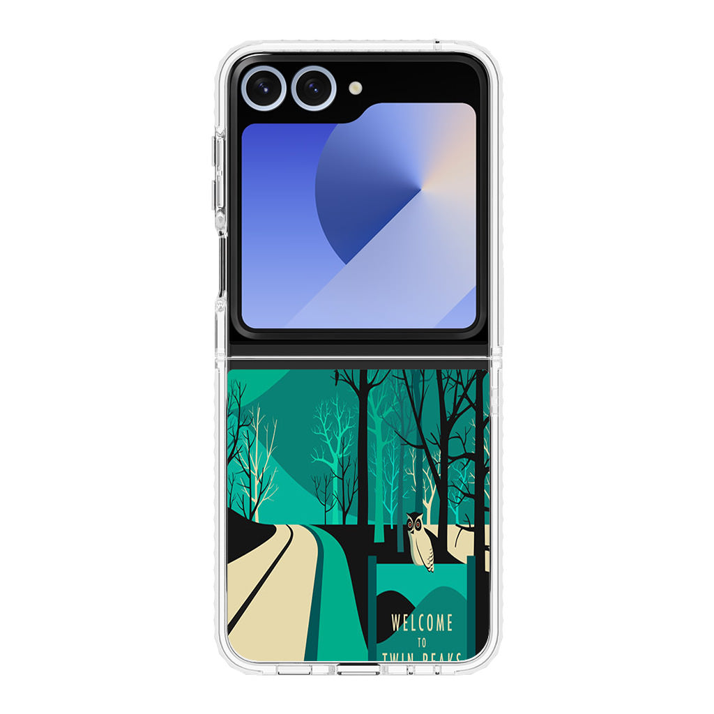 Welcome To Twin Peaks Samsung Galaxy Z Flip 6 Case