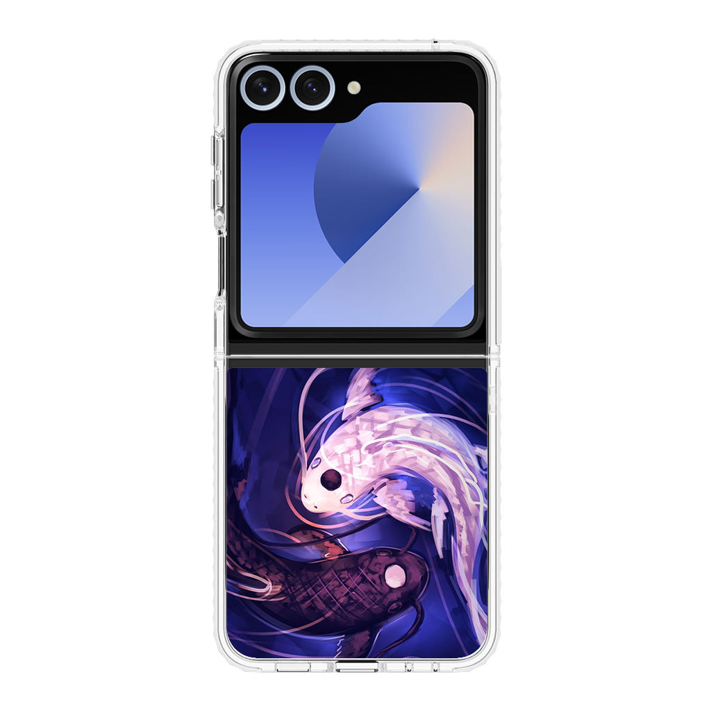 Yin And Yang Fish Avatar The Last Airbender Samsung Galaxy Z Flip 6 Case