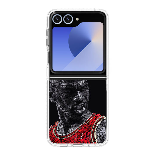 Michael Jordan The Legend Samsung Galaxy Z Flip 6 Case