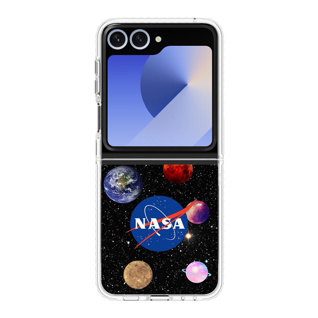 NASA Planets Samsung Galaxy Z Flip 6 Case