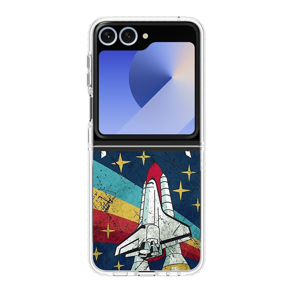 Nasa Vintage Samsung Galaxy Z Flip 6 Case