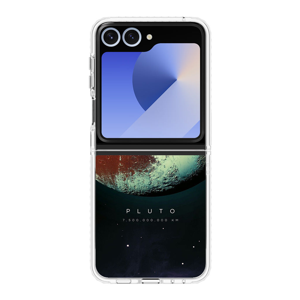 Planet Pluto Samsung Galaxy Z Flip 6 Case