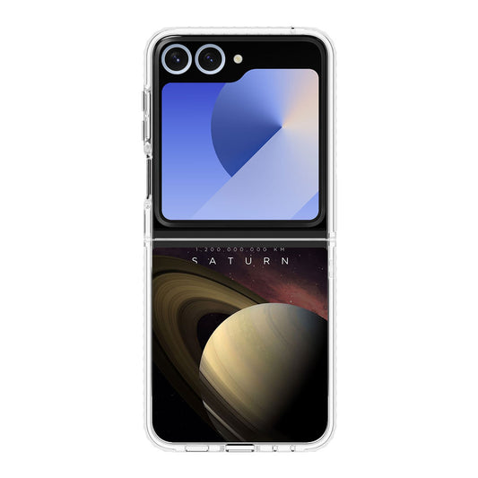 Planet Saturn Samsung Galaxy Z Flip 6 Case