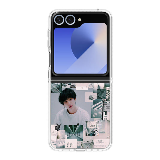 Suga College Wallpaper Samsung Galaxy Z Flip 6 Case