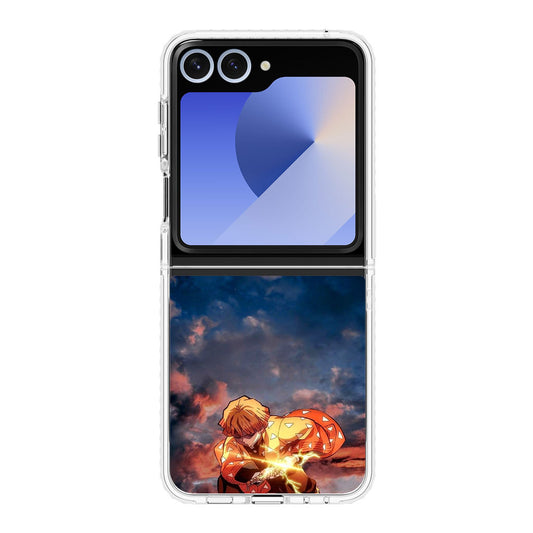 Zenitsu Thunder Breath Samsung Galaxy Z Flip 6 Case