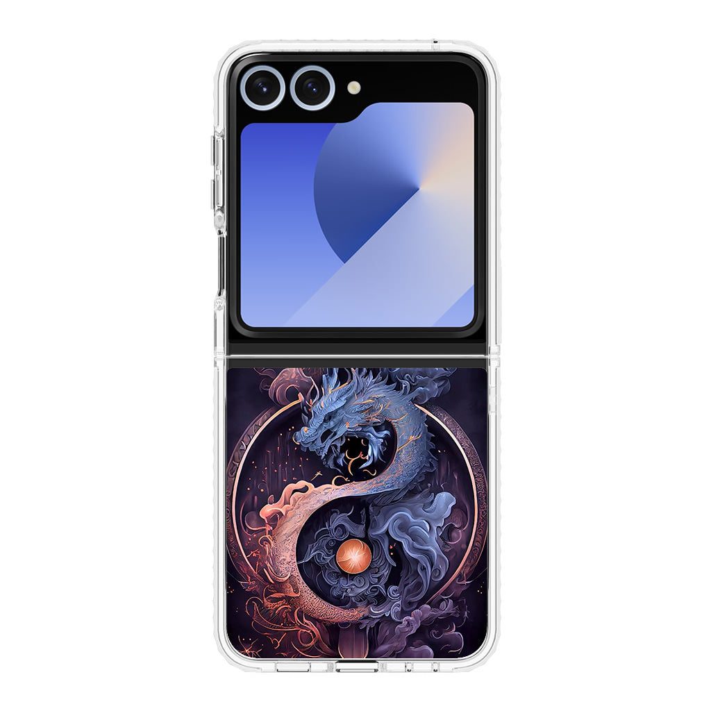 Dragon Yin Yang Samsung Galaxy Z Flip 6 Case