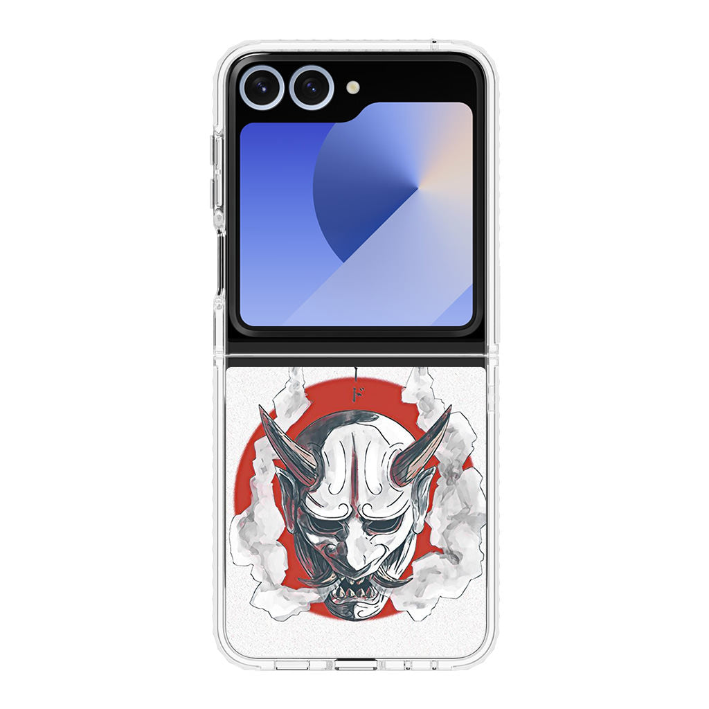 Japanese Oni Mask Samsung Galaxy Z Flip 6 Case