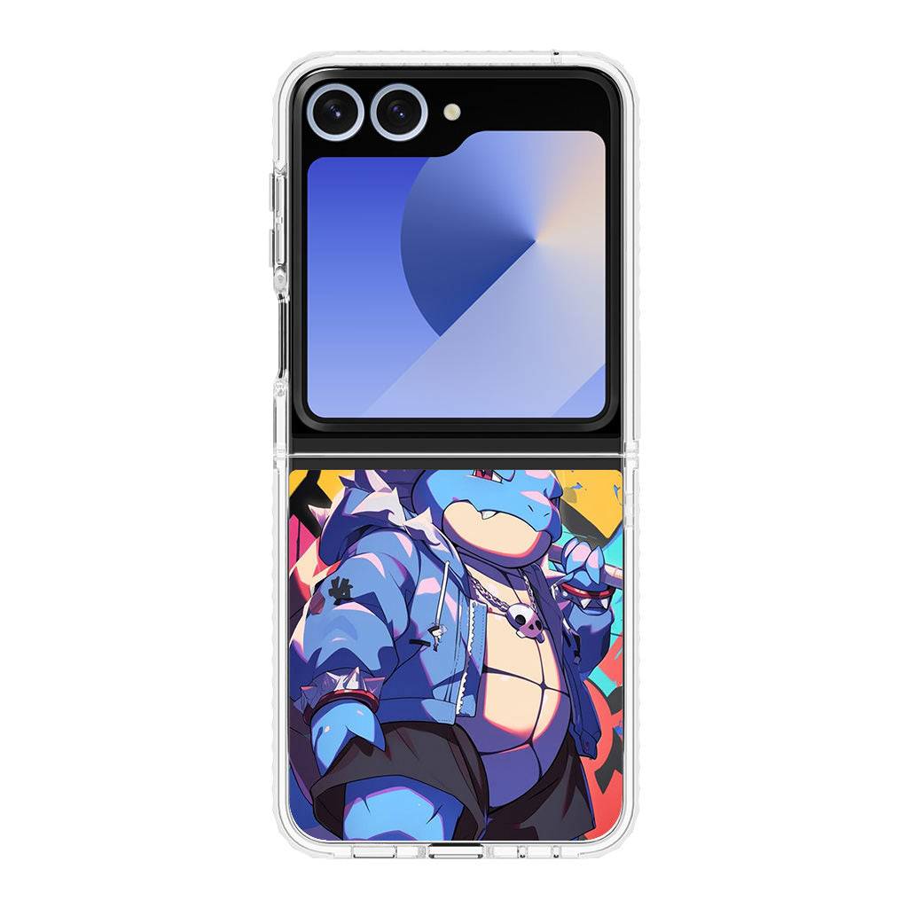 Blastoise Breaks The Block Samsung Galaxy Z Flip 6 Case