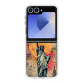 Canvas Art Statue of Liberty Samsung Galaxy Z Flip 6 Case