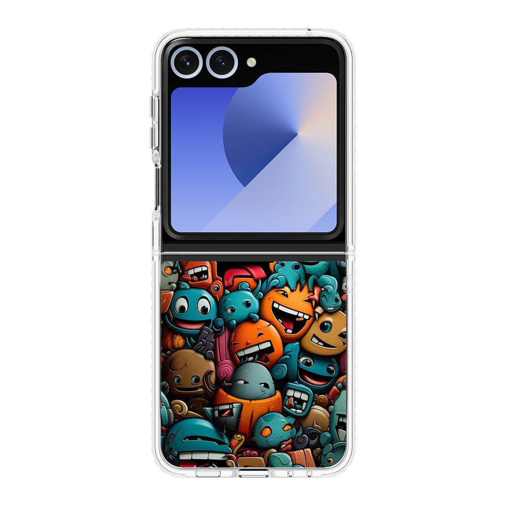 Chaos Chuckles Invasion Samsung Galaxy Z Flip 6 Case
