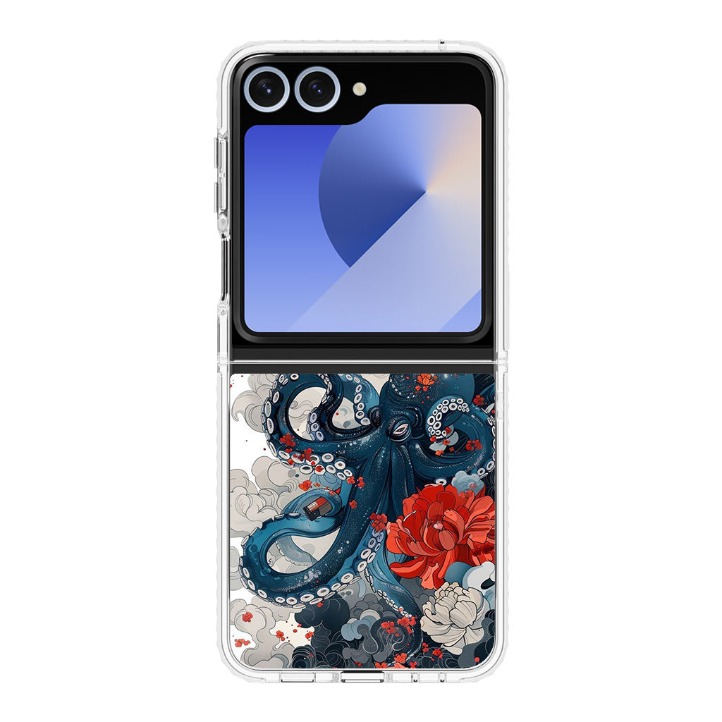 Floral Kraken Samsung Galaxy Z Flip 6 Case
