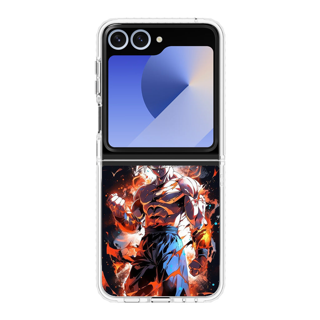 Goku Unleash The Power Samsung Galaxy Z Flip 6 Case