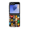 Mini Figures Heroes Assemble Samsung Galaxy Z Flip 6 Case