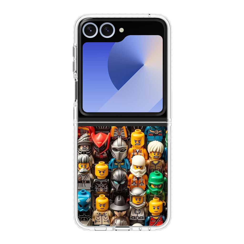 Mini Figures Heroes Assemble Samsung Galaxy Z Flip 6 Case