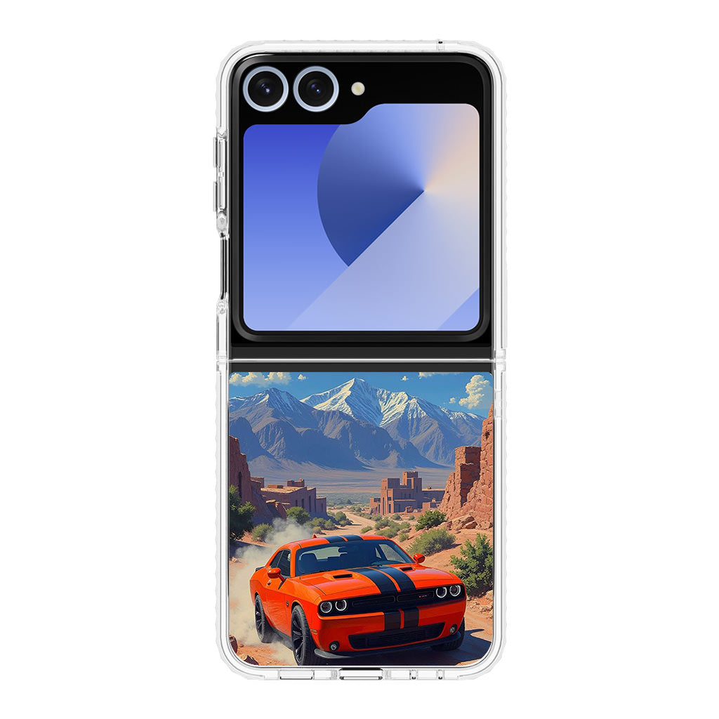 Muscle Meets the Mountains Samsung Galaxy Z Flip 6 Case