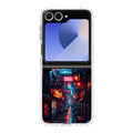 Neon Veins Of The Cyber City Samsung Galaxy Z Flip 6 Case