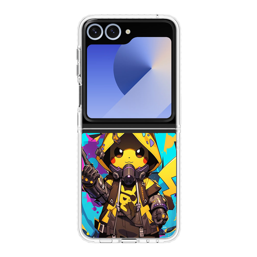 Pikachu Street Shock Assassin Samsung Galaxy Z Flip 6 Case