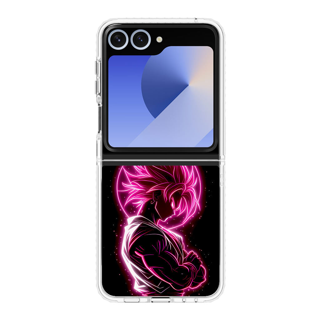 Pink Radiant Saiyan Samsung Galaxy Z Flip 6 Case