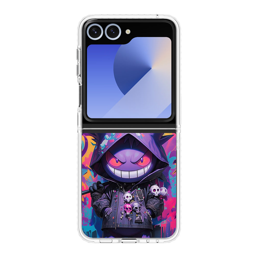 Shadow Drip Gengar Goes Street Samsung Galaxy Z Flip 6 Case