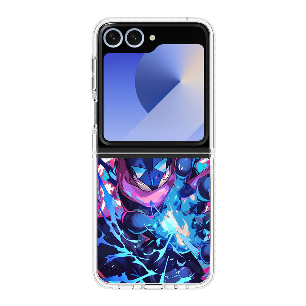 Shadow Surge Greninja Unleashed Samsung Galaxy Z Flip 6 Case