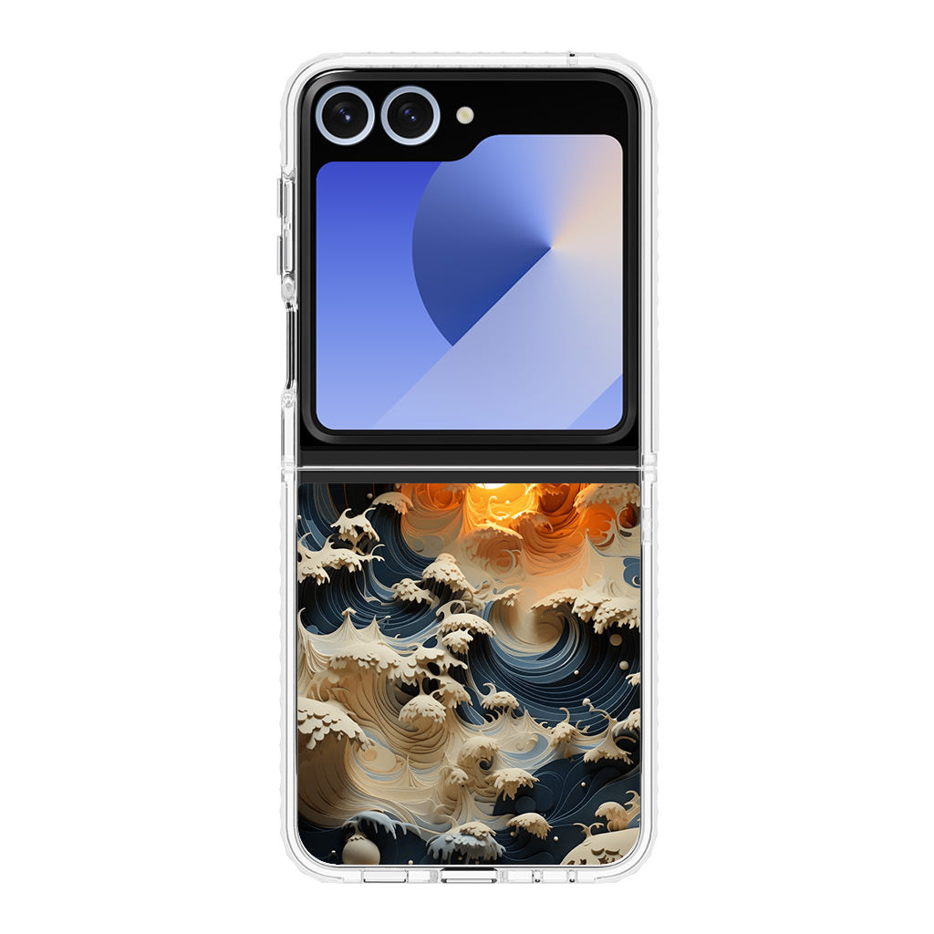 Solar Tsunami Samsung Galaxy Z Flip 6 Case