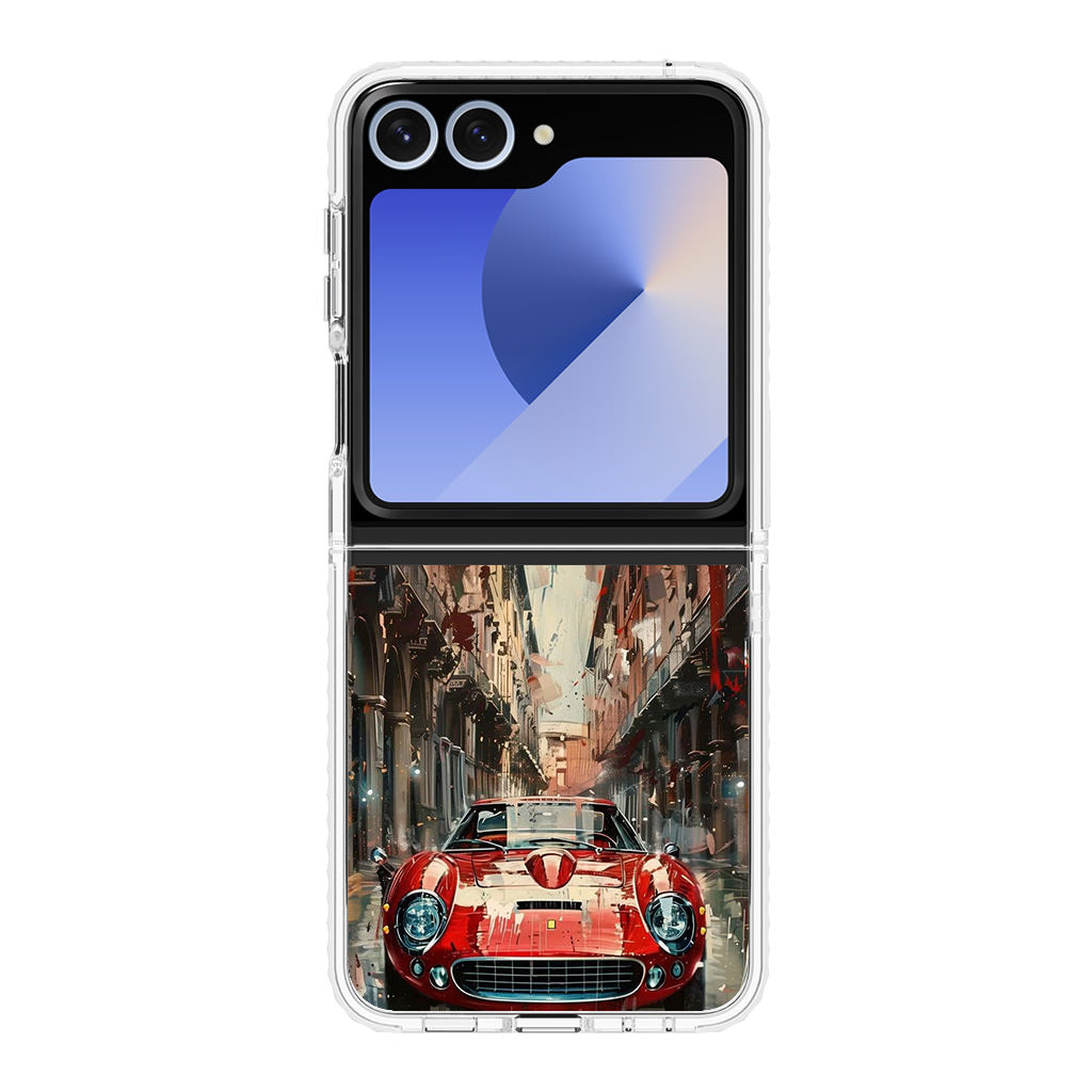 The Art of Motion Through Time Samsung Galaxy Z Flip 6 Case
