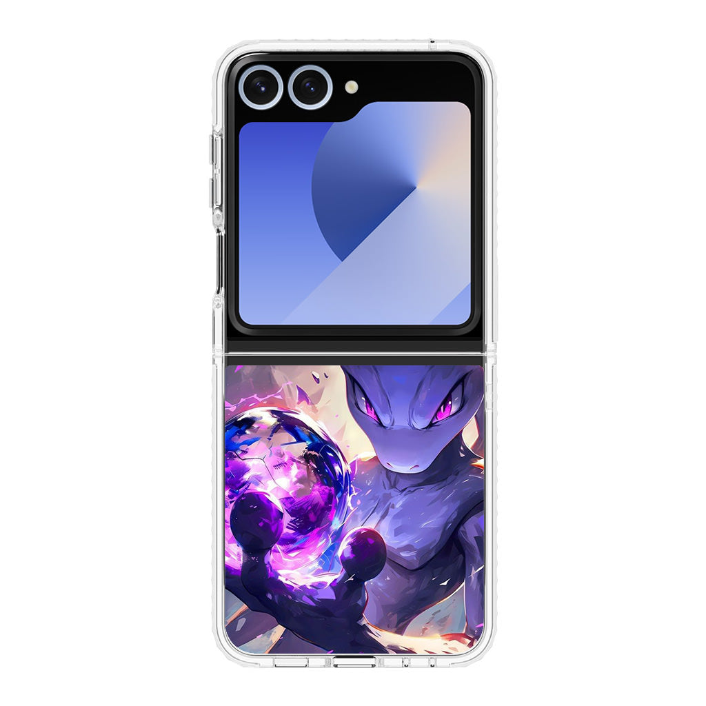 Unexpected Mewtwo Samsung Galaxy Z Flip 6 Case