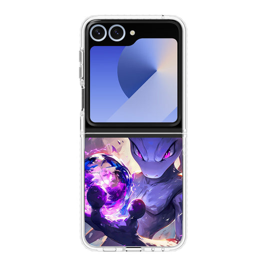 Unexpected Mewtwo Samsung Galaxy Z Flip 6 Case