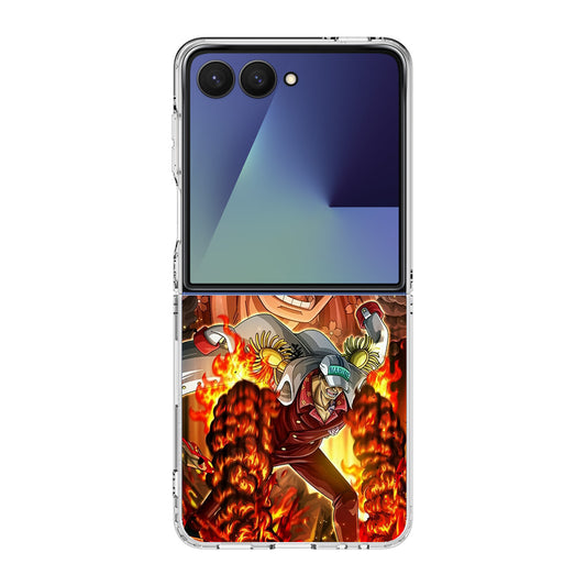 Akainu Exploding Volcano Samsung Galaxy Z Flip 7 Case