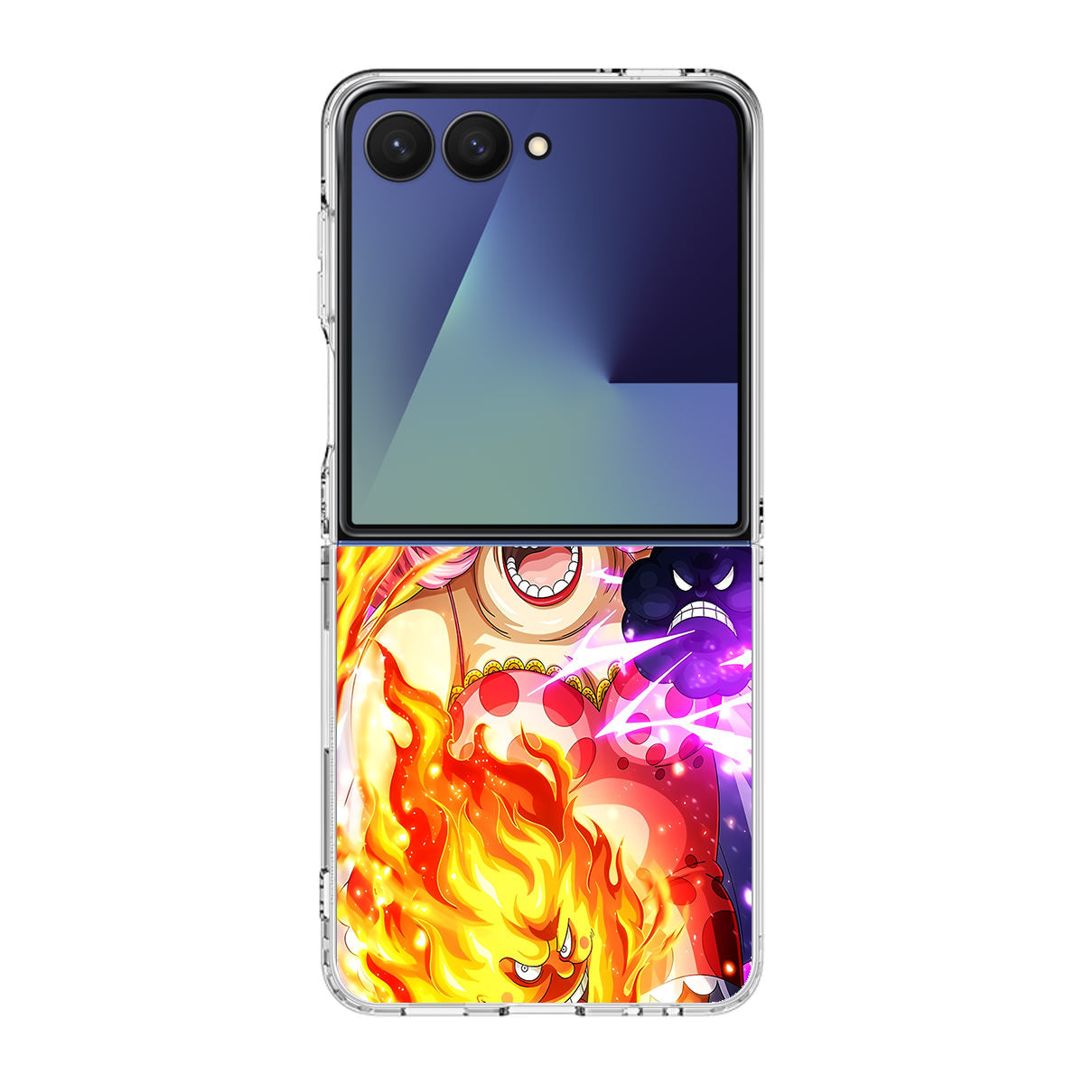 Big Mom With Prometheus And Zeus Samsung Galaxy Z Flip 7 Case