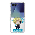 Chibi Sanji Samsung Galaxy Z Flip 7 Case